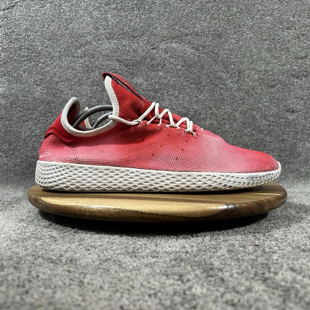 Adidas Pharrell Williams Tennis HU DA9615 Men's Size 11.5 Red Athletic Shoes